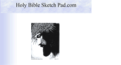 Desktop Screenshot of holybiblesketchpad.com